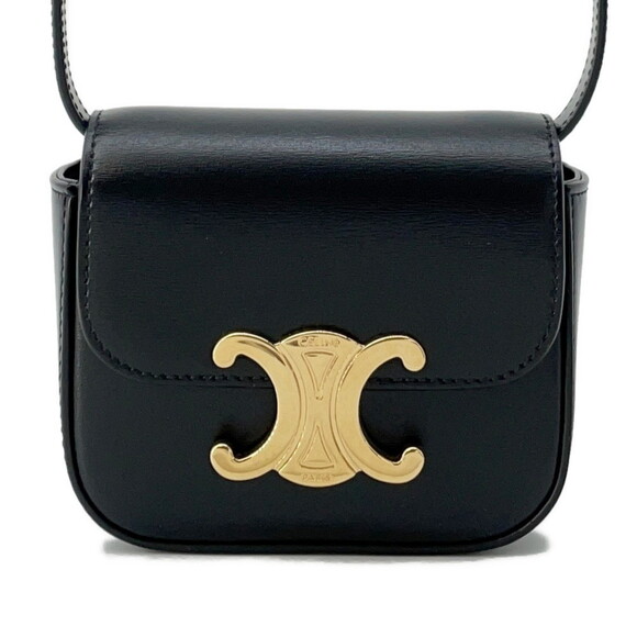 CELINE Black Shoulder Bag - Picture 1 of 14